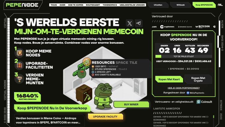 Meme coins minen? Waarom PEPENODE een crypto meme is om in de gaten te houden
