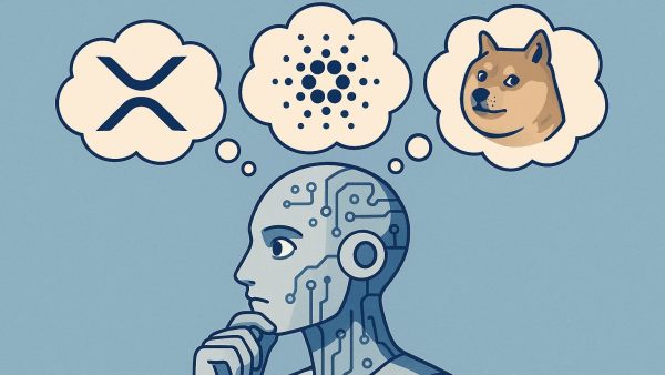 Qwen AI voorspelt Cardano, Ripple en Dogecoin koers