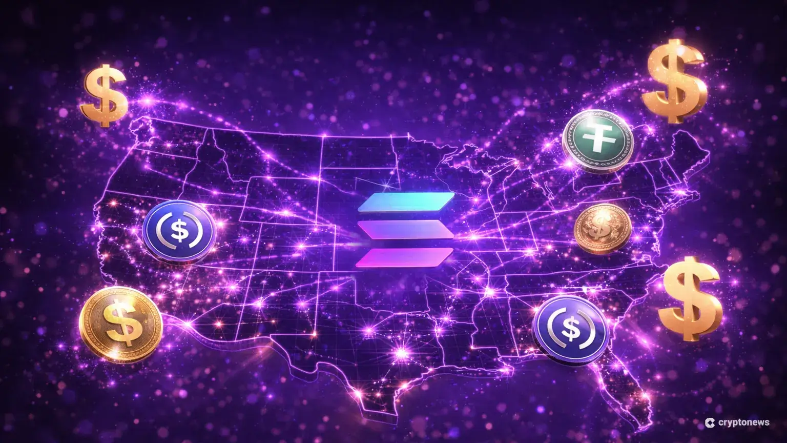 Amerikaanse staat lanceert eigen stablecoin op Solana - explodeert SOL naar $200?