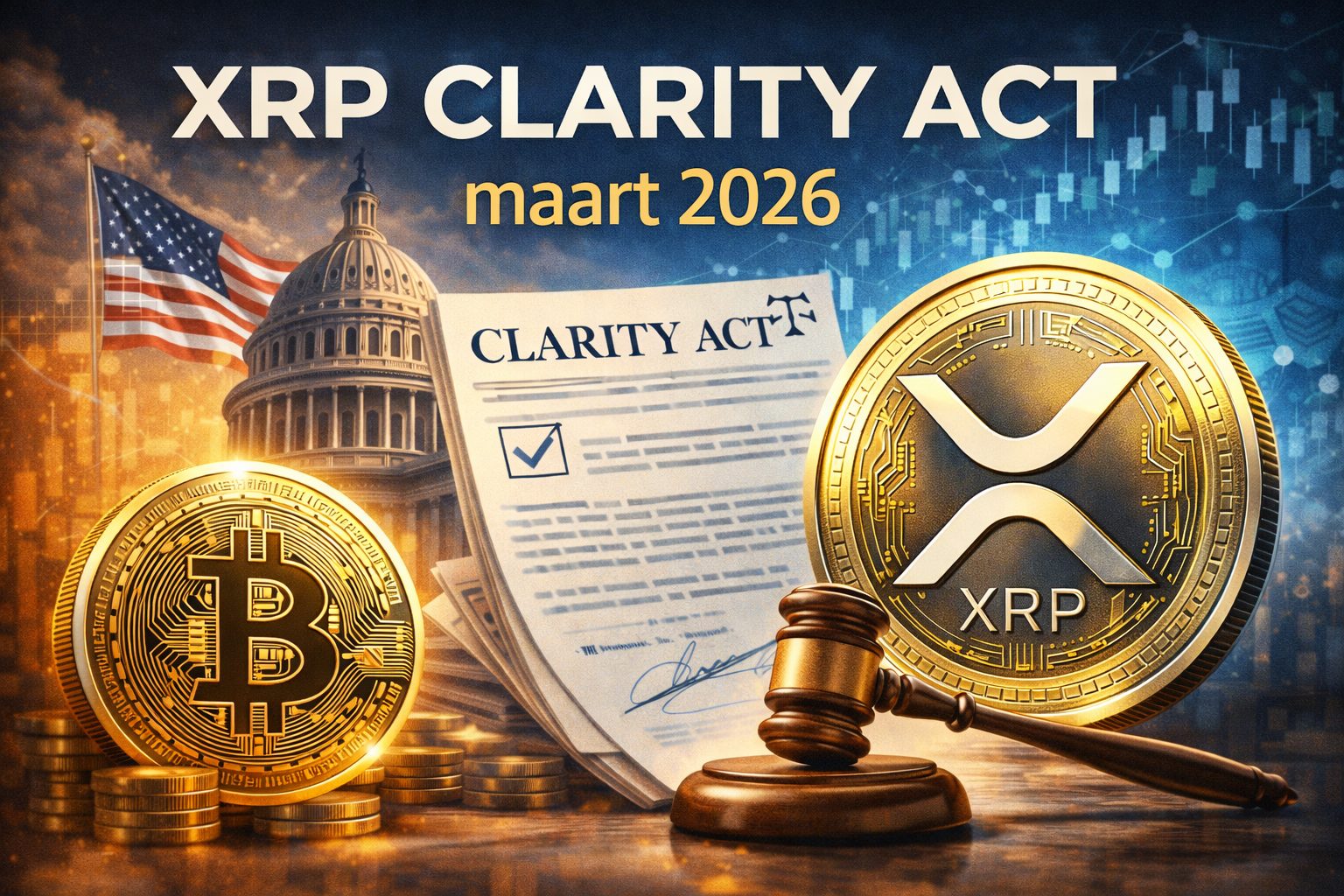 XRP ceo voorspelt clarity act 2026