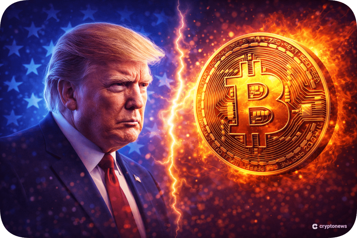 BTC crash voorbij wanneer Trump Iran oorlog eindigt