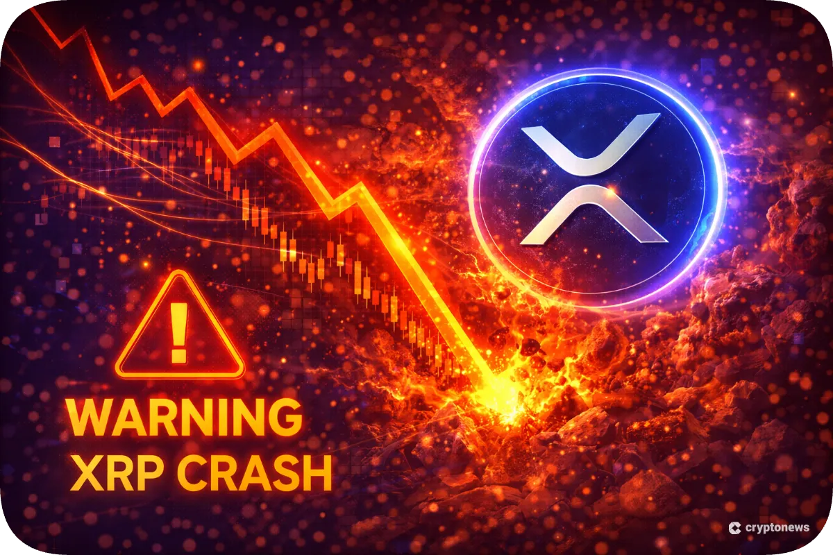 XRP koers crash scenario eind april