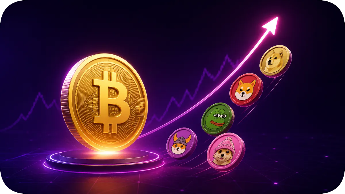 Bitcoin rally kan meme coin season starten in mei