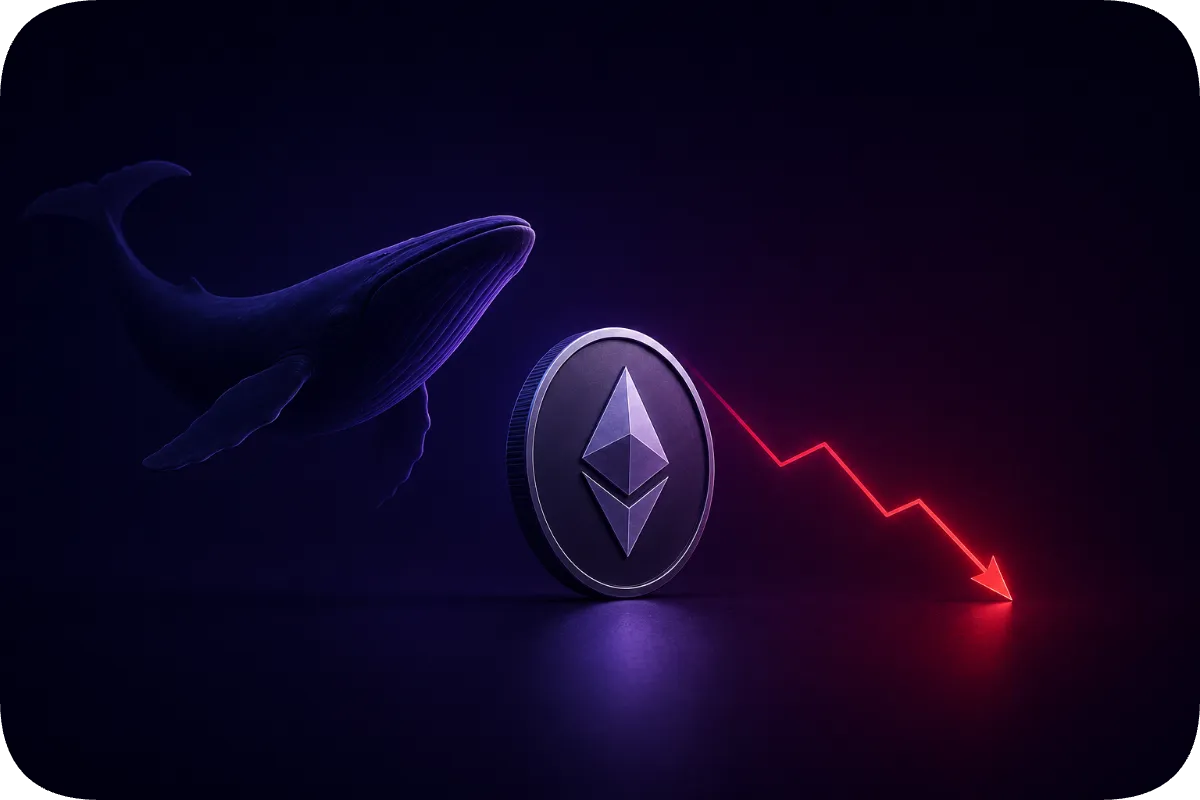 Ethereum whales verkopen ETH vandaag