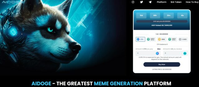 crypto ai - AIDOGE presale