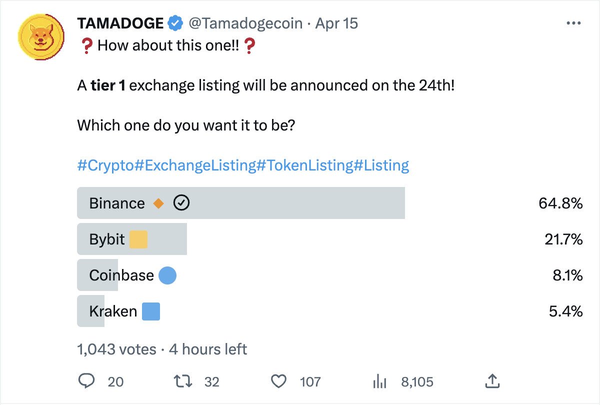 Tamadoge