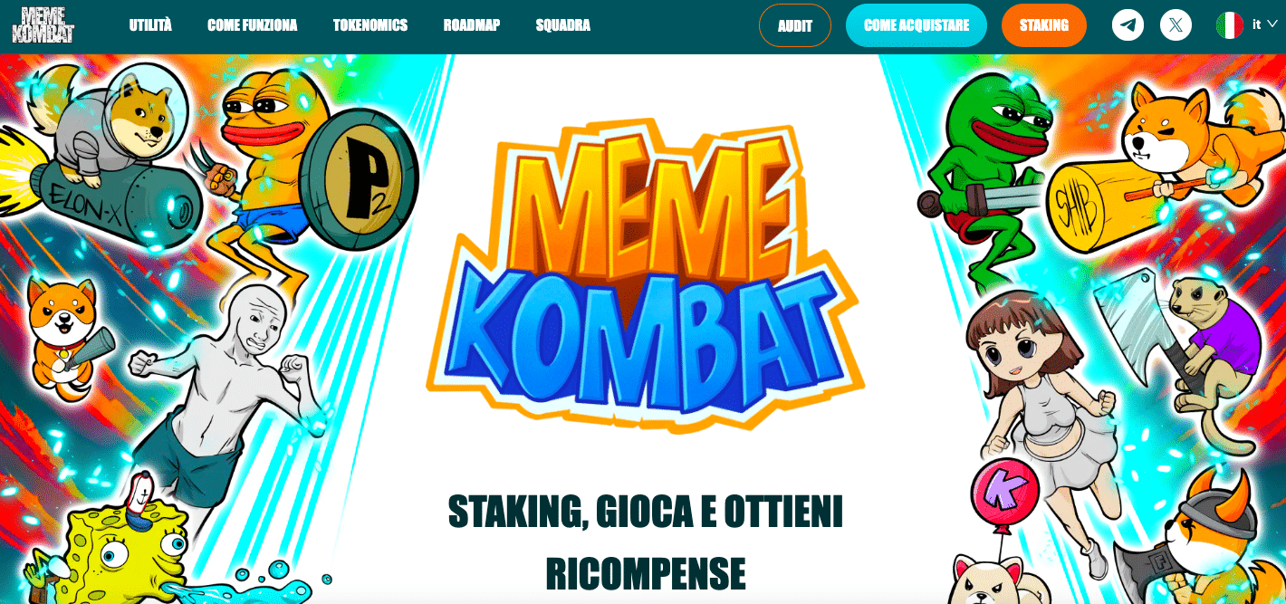 come comprare meme kombat token