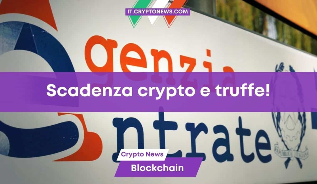 agenzia entrate truffa