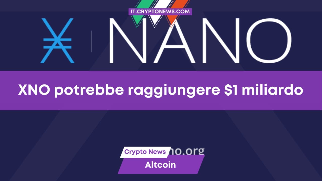 XNO potrebbe raggiungere $1 miliardo