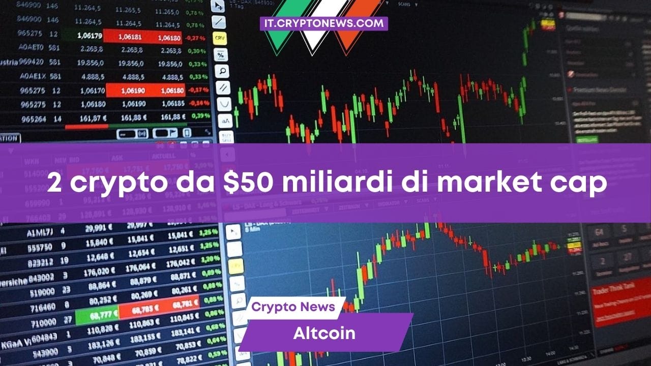2 crypto da $50 miliardi di market cap