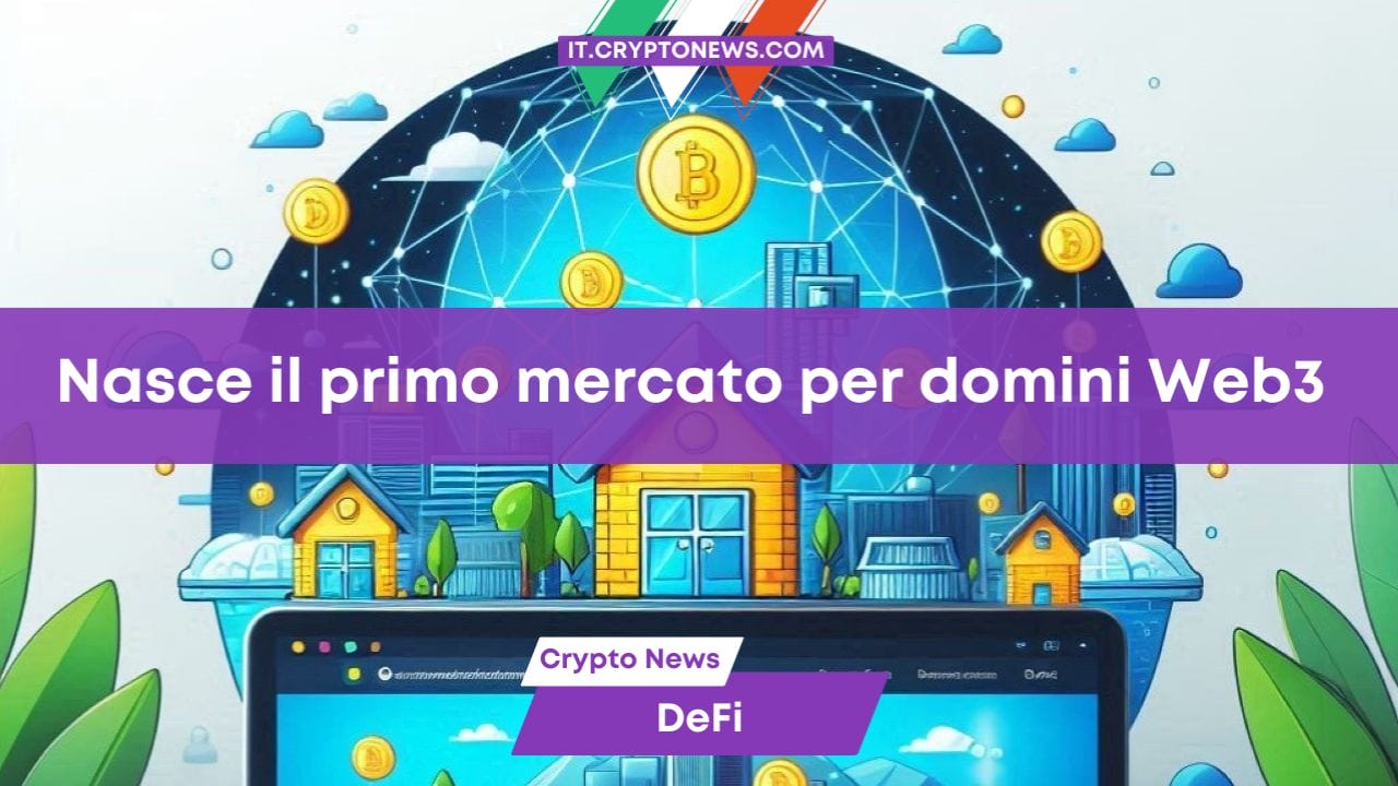 Nasce il primo mercato per domini Web3