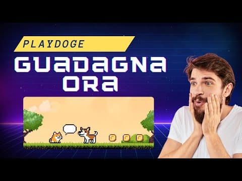 GUADAGNA ADESSO con PLAYDOGE (già dalla fase di Presale)