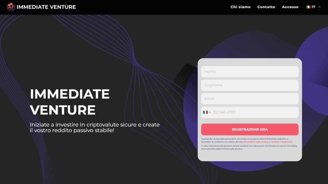 Recensioni Immediate Venture