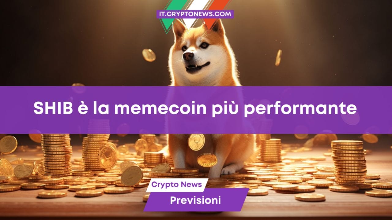 SHIB è la memecoin più performante