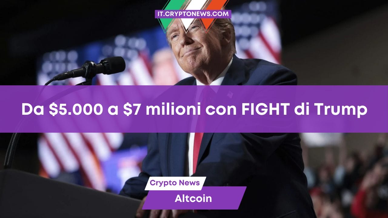 Da $5.000 a $7 milioni con FIGHT di Trump