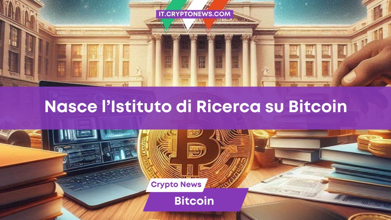 Nasce l’Istituto di Ricerca su Bitcoin