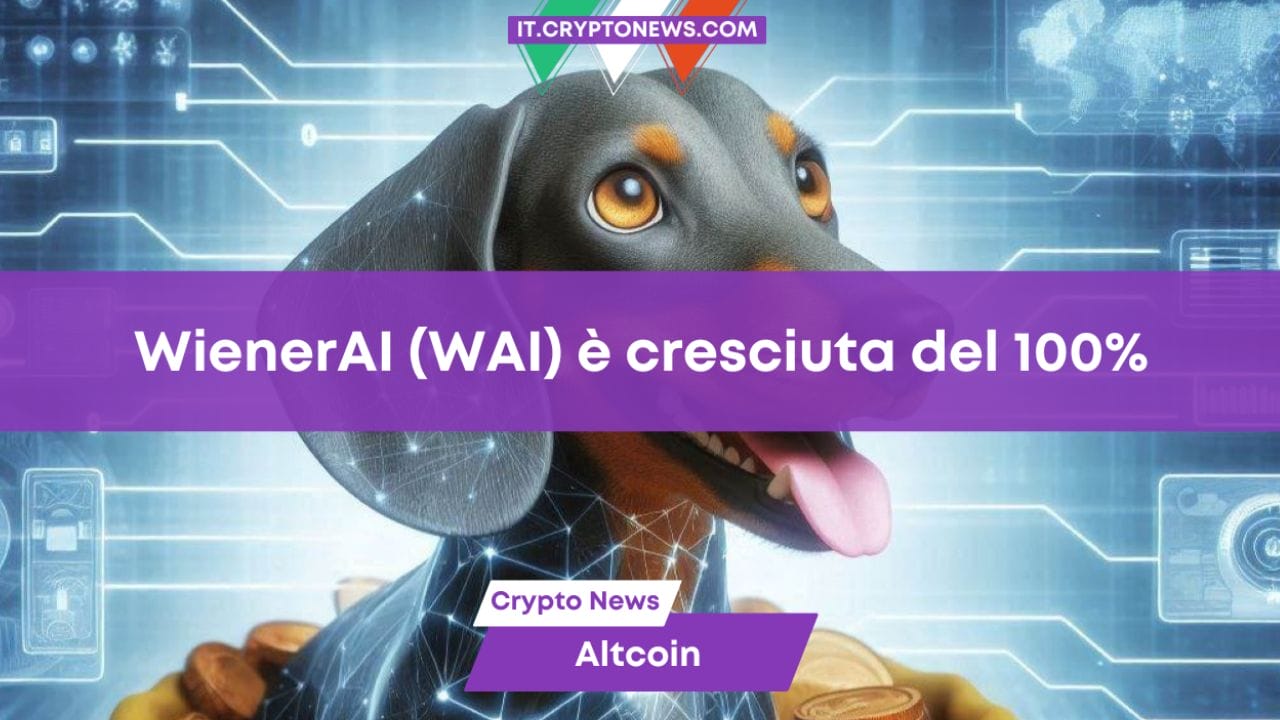 WienerAI (WAI) è cresciuta del 100%