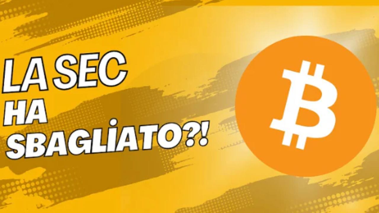 La SEC ha Sbagliato con le CRYPTO?!