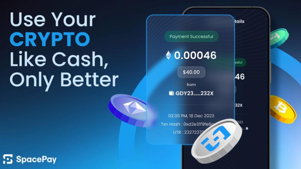SpacePay scatena la frenesia d'acquisto con una soluzione di pagamento crypto per tutti i giorni