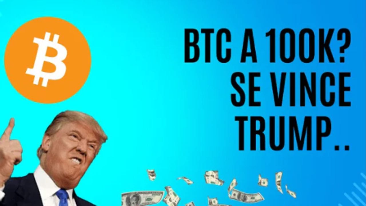 Bitcoin Arriverà a 100k? Forse se Vince TRUMP