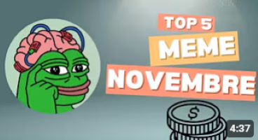 TOP 4 MEMECOIN NOVEMBRE 2024 in meno di 1 Minuto!