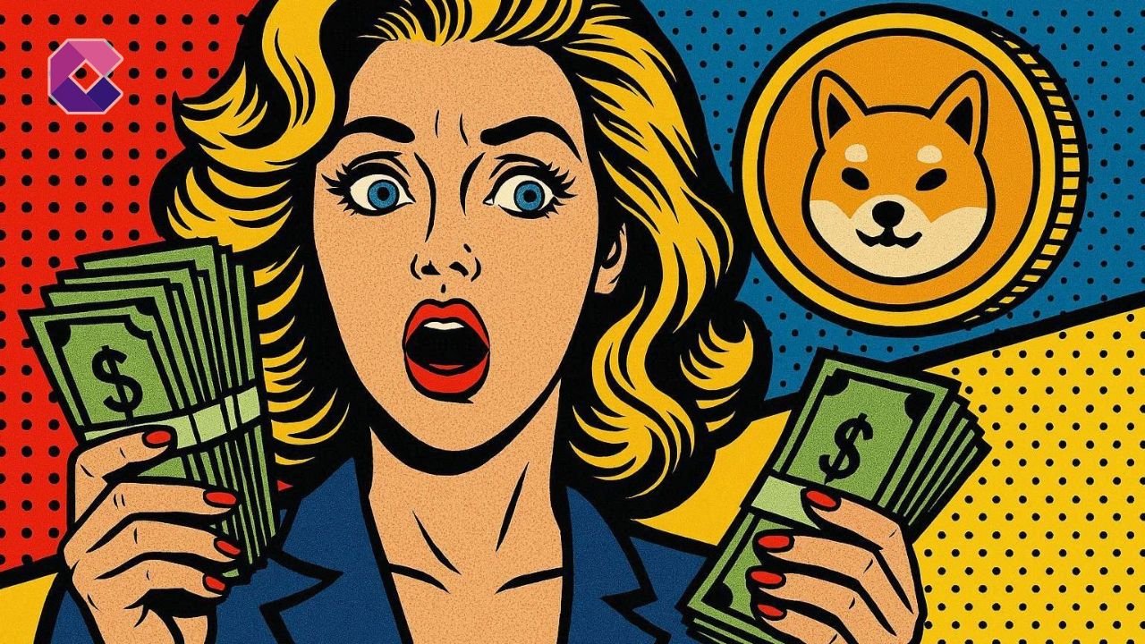 Immagine pop art per la copertina di un articolo sulle criptovalute