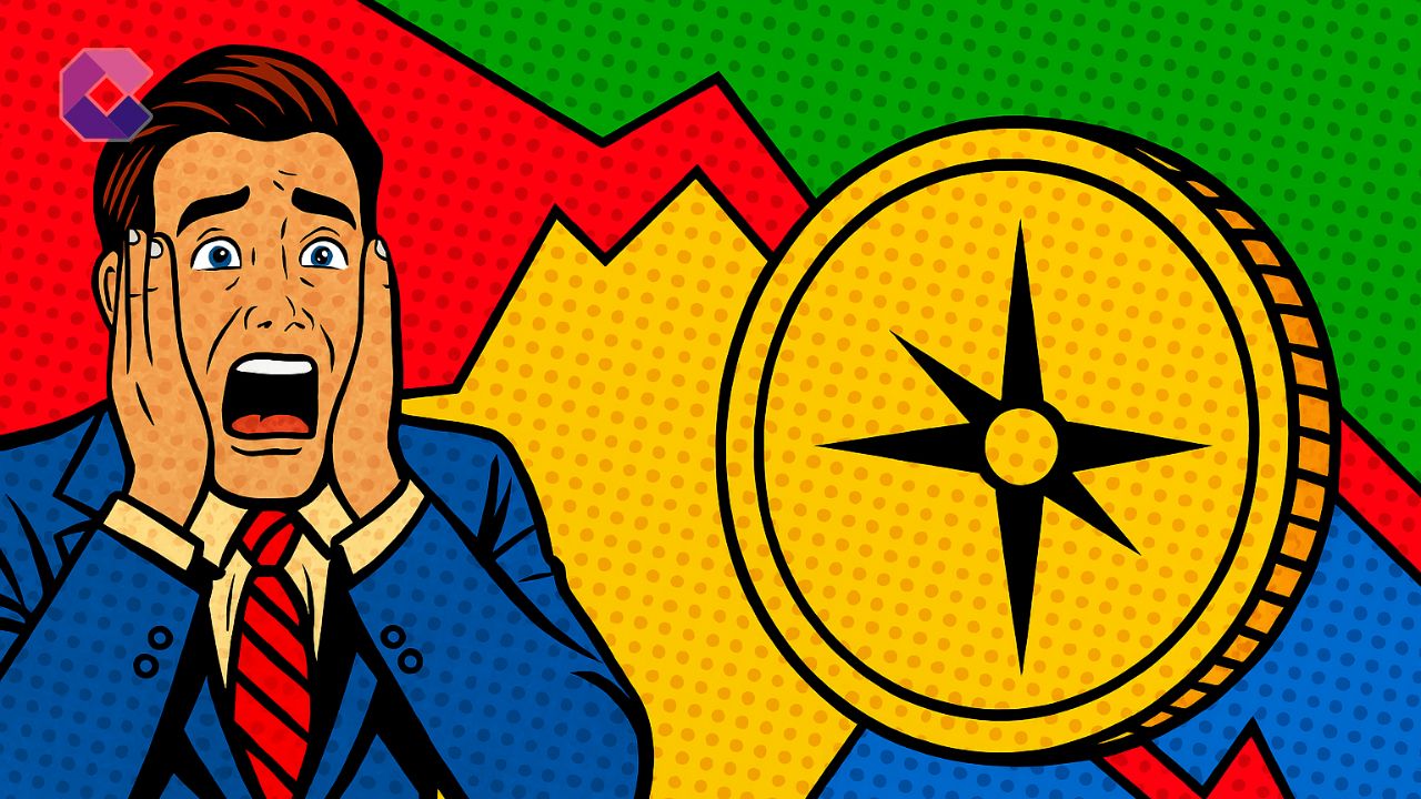 La prossima crypto da 1000x - Immagine in stile pop art
