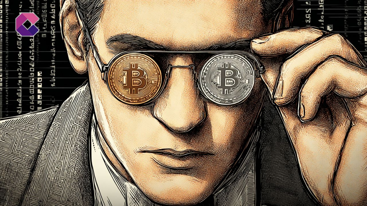 Immagine in stile pop art per la copertina di un articolo sulle criptovalute