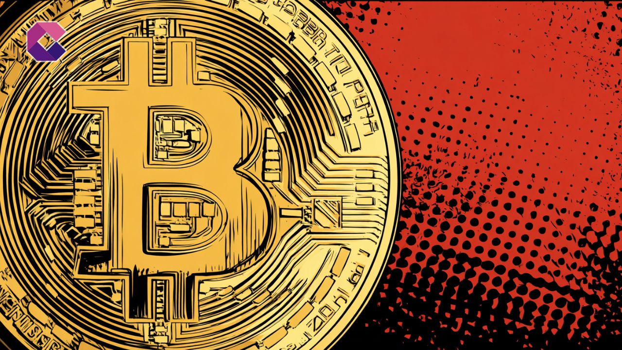 Immagine in stile pop art per la copertina di un articolo sulle criptovalute