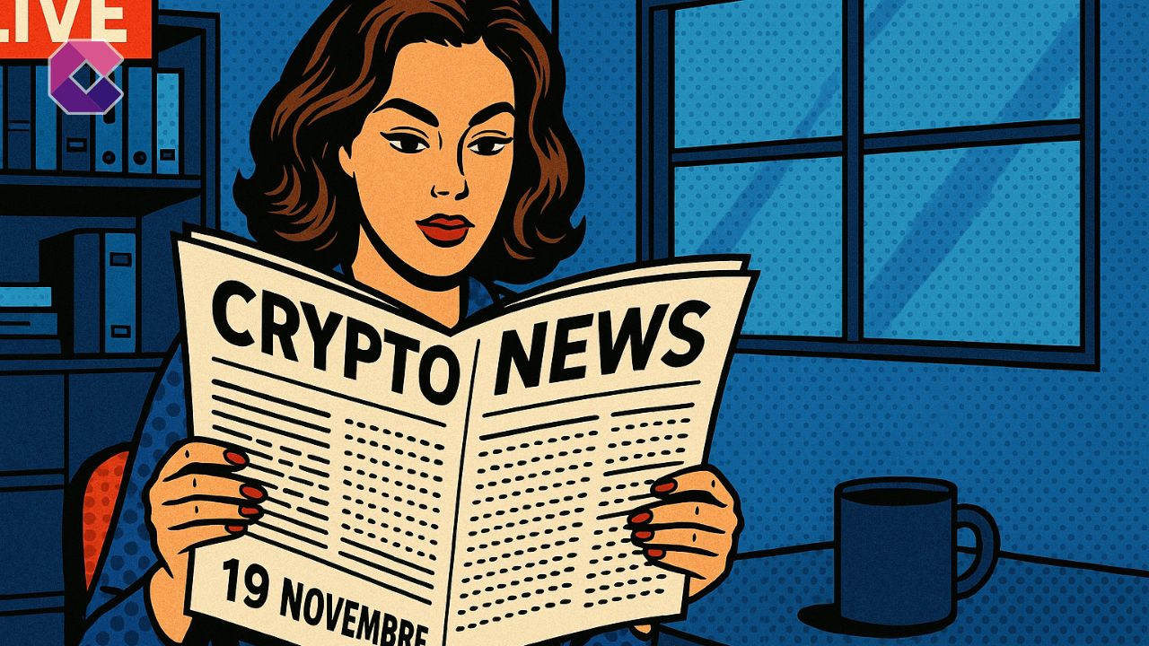 Live crypto news