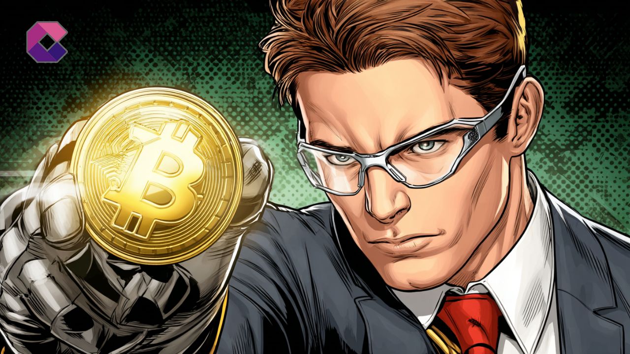 Immagine in stile pop art per la copertina di un articolo sulle criptovalute