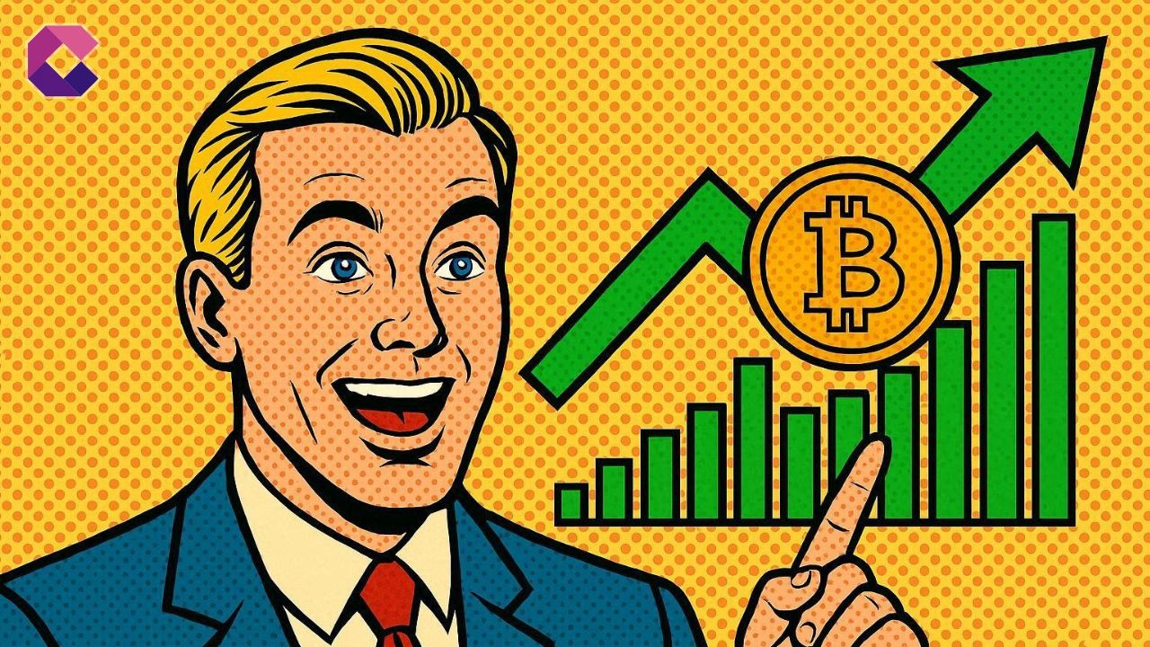 Immagine in stile pop art per la copertina di un articolo sulle criptovalute