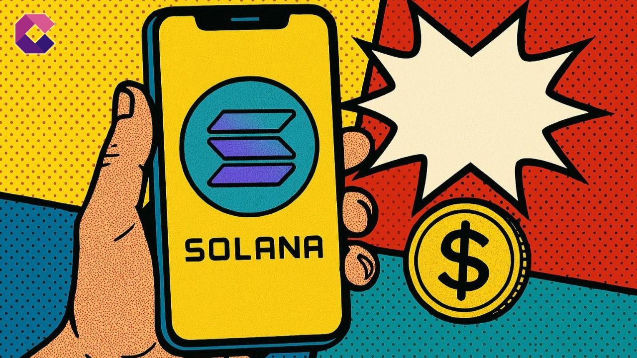 Immagine in stile pop art per la copertina di un articolo sulle criptovalute