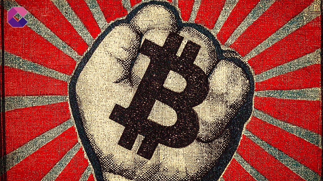 Immagine in stile pop art per la copertina di un articolo sulle criptovalute