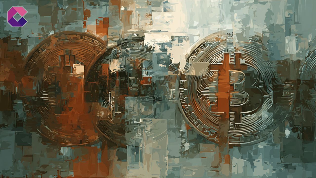 Immagine in stile pop art per la copertina di un articolo sulle criptovalute