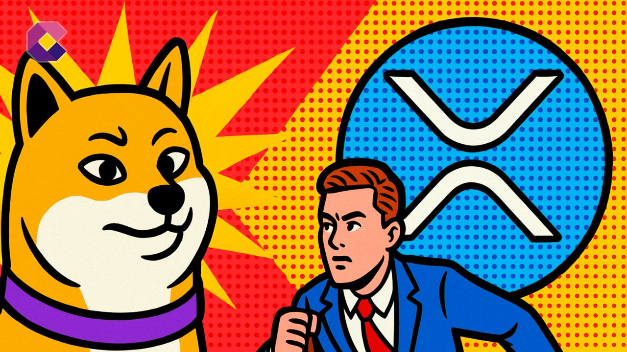 Previsione DOGE - Illustrazione pop art - Cryptonews Italia