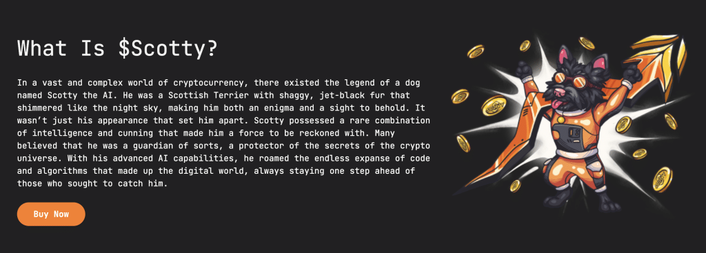 صورة ترويجية لمشروع Scotty the AI