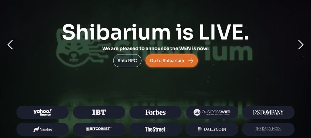 صورة ترويجية عن إطلاق شبكة Shibarium الفرعية