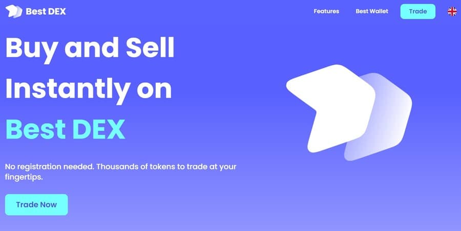 الصفحة الرئيسية في موقع Best Wallet